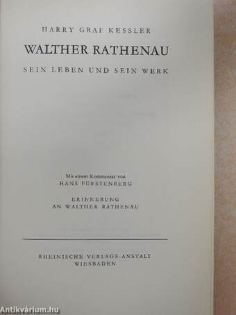 Walther Rathenau