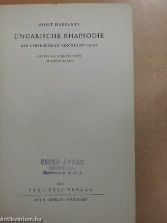 Ungarische Rhapsodie