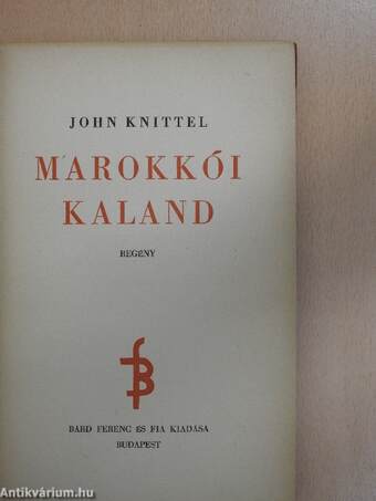 Marokkói kaland