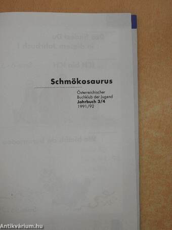 Schmökosaurus 1991/92