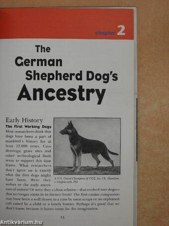 The German Shepherd Dog