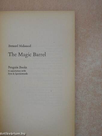 The Magic Barrel and Other Stories