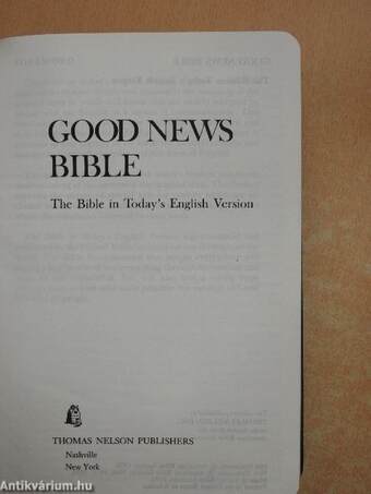 Good News Bible