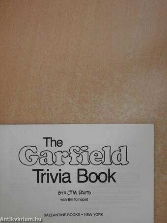 The Garfield Trivia Book