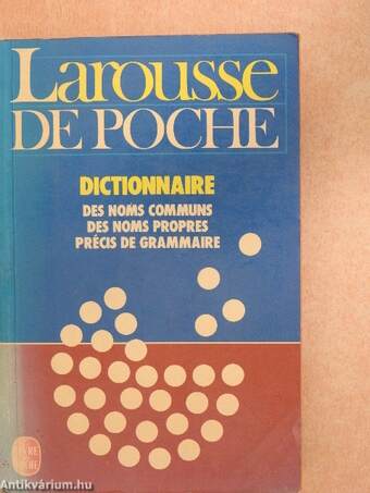 Larousse de poche dictionnaire