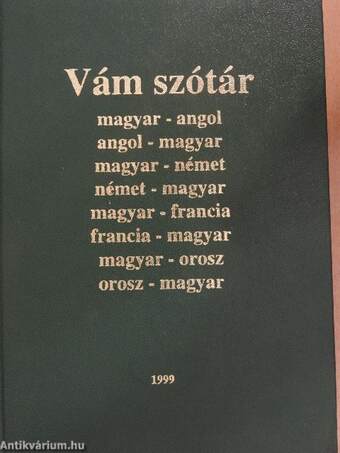 Vám szótár