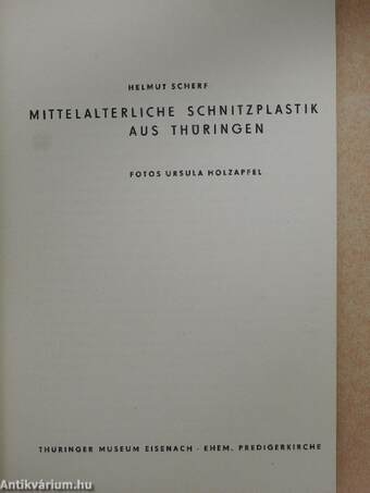 Mittelalterliche Schnitzplastik aus Thüringen