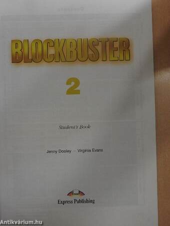 Blockbuster 2. - Student's Book