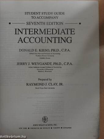 Intermediate Accounting