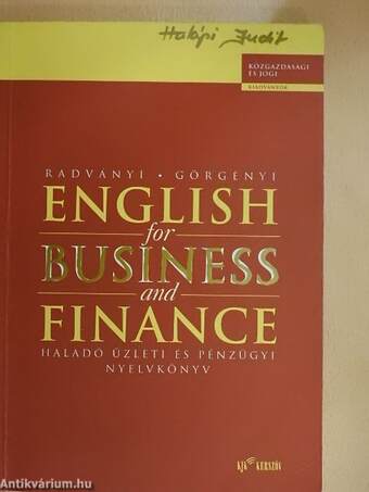 English for Business and Finance