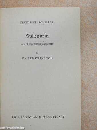 Wallenstein II