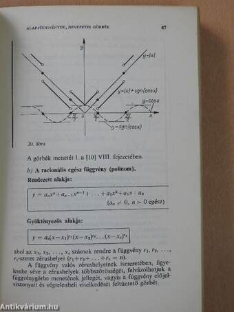 Felsőbb matematikai összefoglaló műszakiaknak