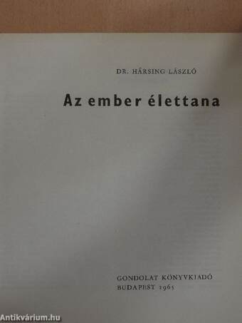 Az ember élettana