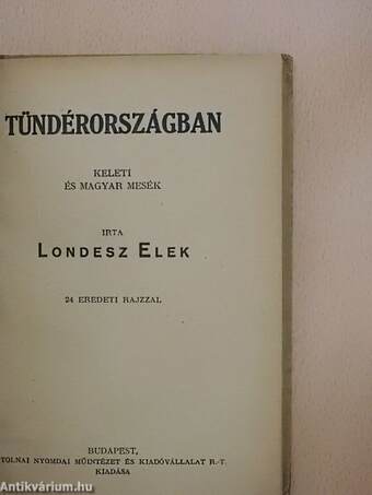 Tündérországban