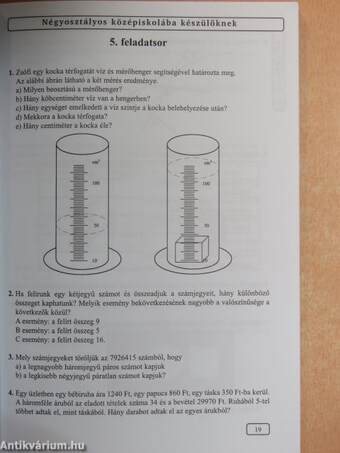 Középiskolás leszek! - Matematika