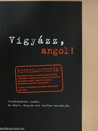 Vigyázz, angol!