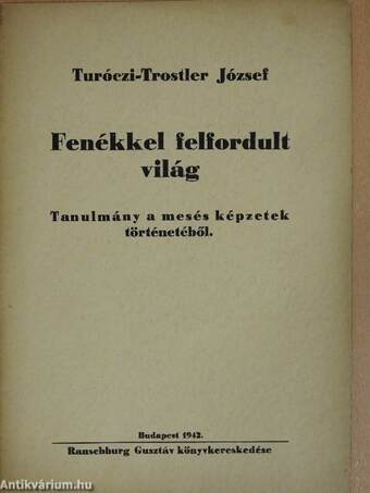 Fenékkel felfordult világ