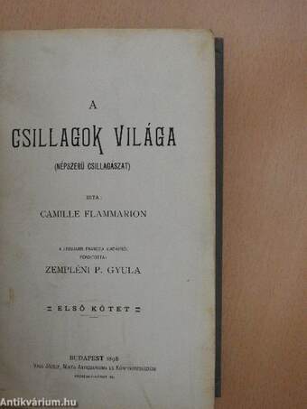 A csillagok világa I-II.