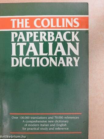 The Collins Paperback Italian Dictionary