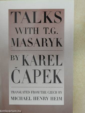 Talks with T. G. Masaryk