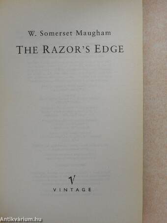 The Razor's Edge