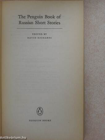 The Penguin Book of Russian Short Stories