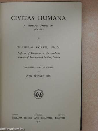 Civitas Humana