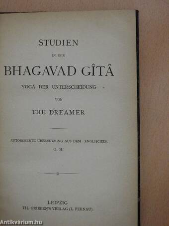 Studien in der Bhagavad Gita 