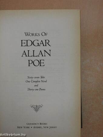 Works of Edgar Allan Poe