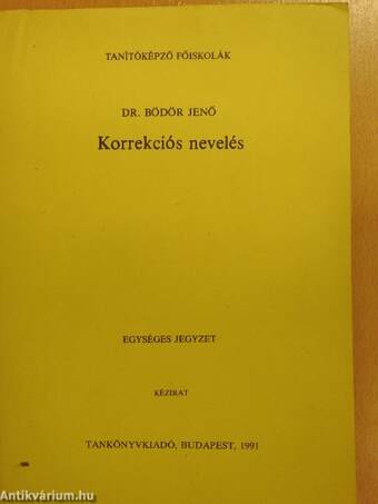 Korrekciós nevelés