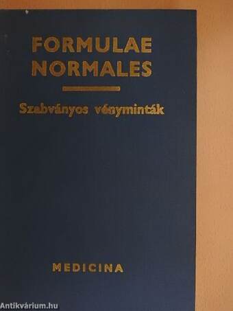Formulae Normales V.