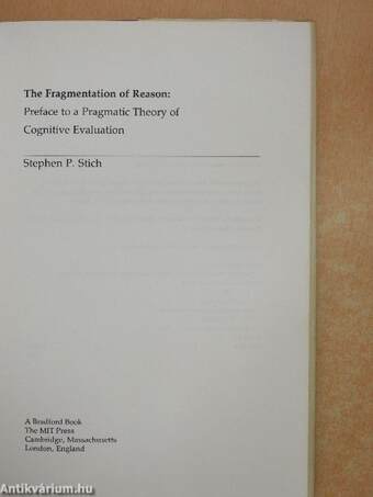 The Fragmentation of Reason