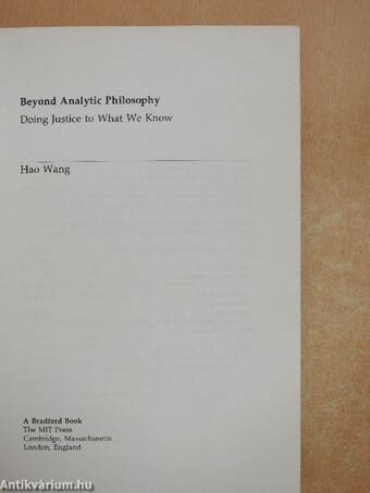 Beyond Analytic Philosophy