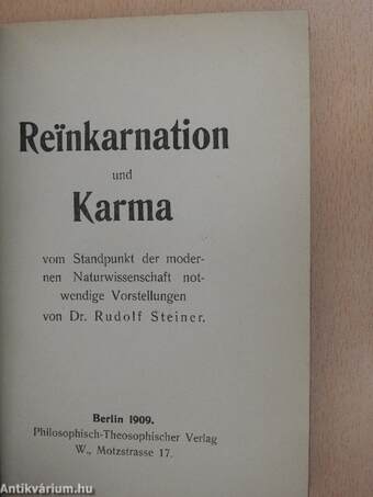 Reinkarnation und Karma