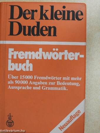 Der kleine Duden - Fremdwörterbuch