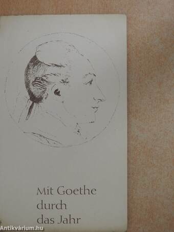 Mit Goethe durch das Jahr