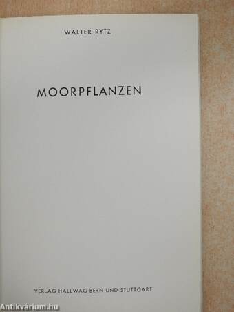 Moorpflanzen