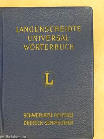 Langenscheidts Universal-Wörterbuch Schwedisch