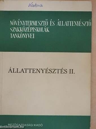 Állattenyésztés II.