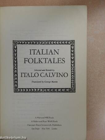 Italian Folktales