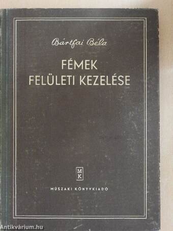 Fémek felületi kezelése