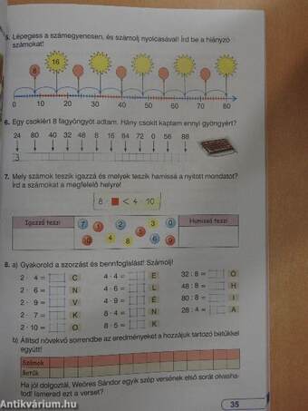 Második matematikakönyvem 2.