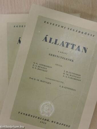 Állattan I-II.