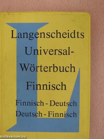 Langenscheidts Universal-Wörterbuch Finnisch