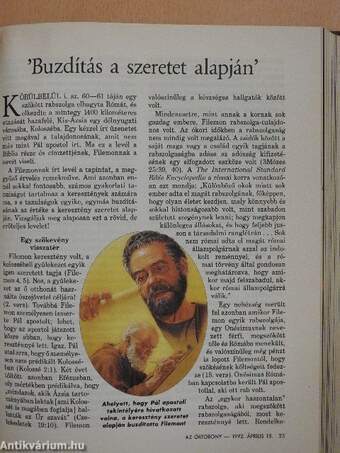 Az Őrtorony hirdeti Jehova királyságát 1992. január-december