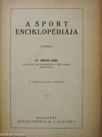 A sport enciklopédiája I-II.