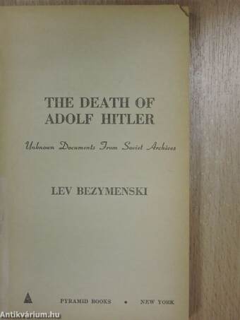 The Death of Adolf Hitler 