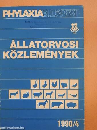 Állatorvosi közlemények 1990/4.