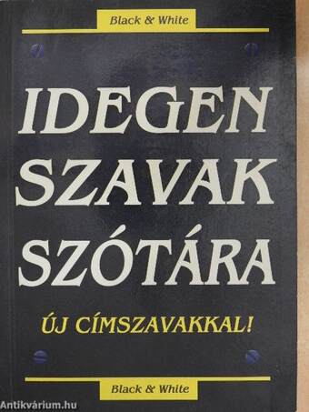 Idegen szavak szótára