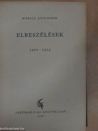 Elbeszélések I.